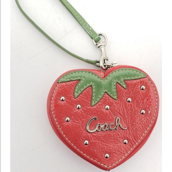 coach bag strawberry